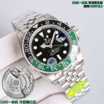 Clean Factory Rolex GMT-Master II 3285 Black Face Watch